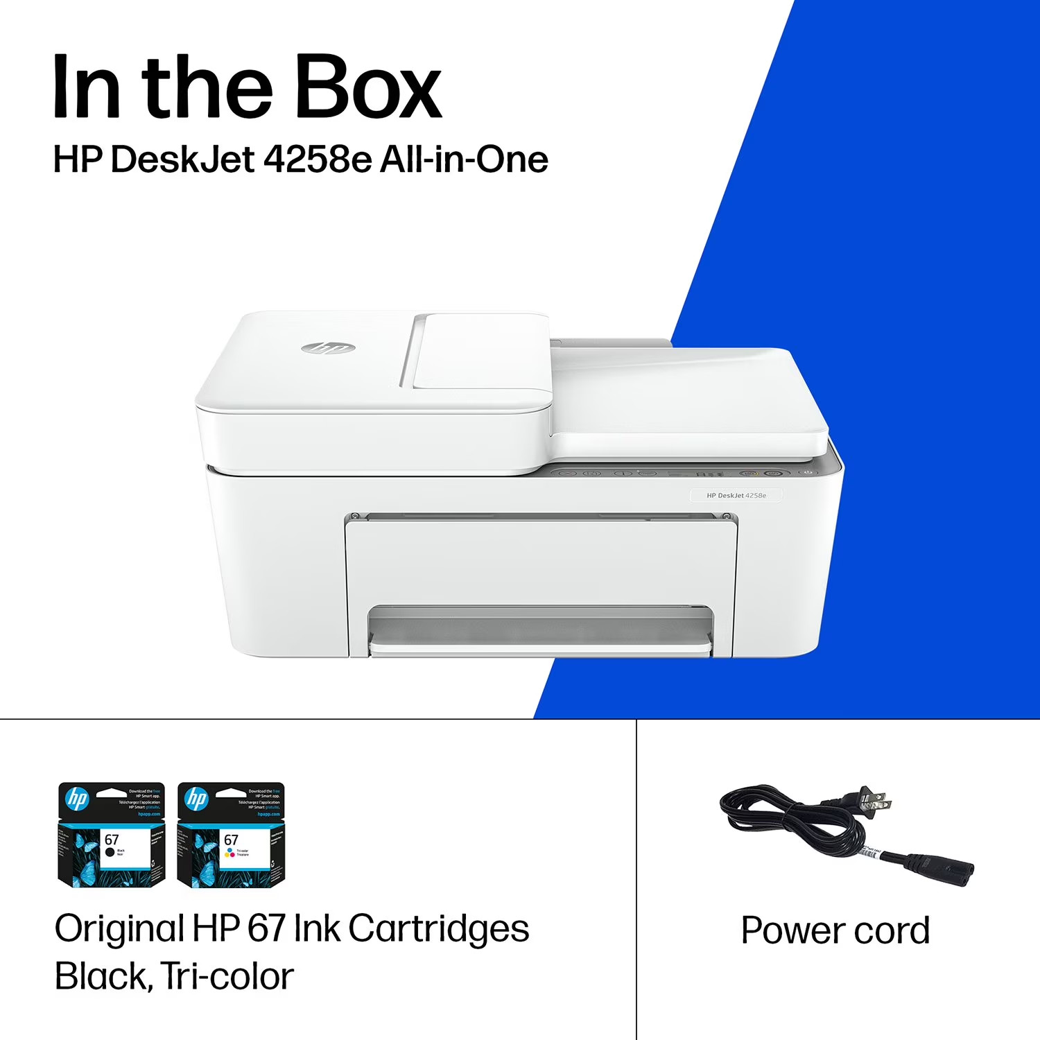 HP DeskJet 4255e All-in-One Printer with 6 Months of Instant Ink for free with