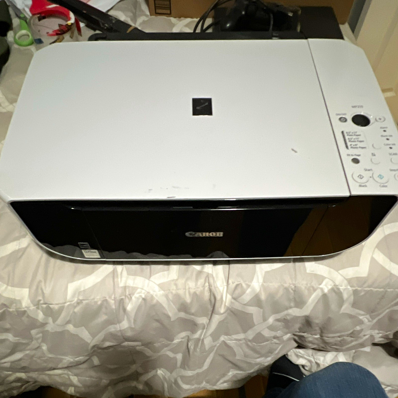 Canon PIXMA MP210 All-in-One Color Inkjet Printer Scanner Copier USB 4800×1200