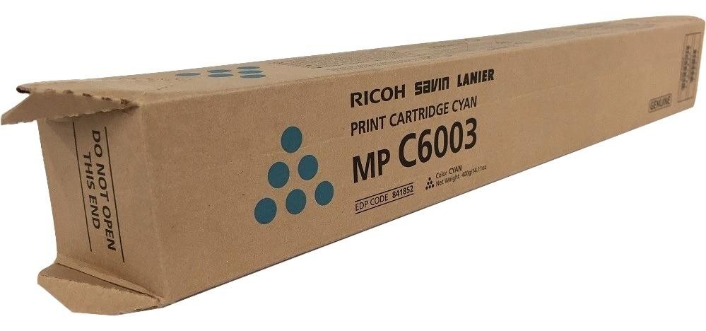 Genuine Ricoh 841852 (841856) Cyan Toner – NEW SEALED