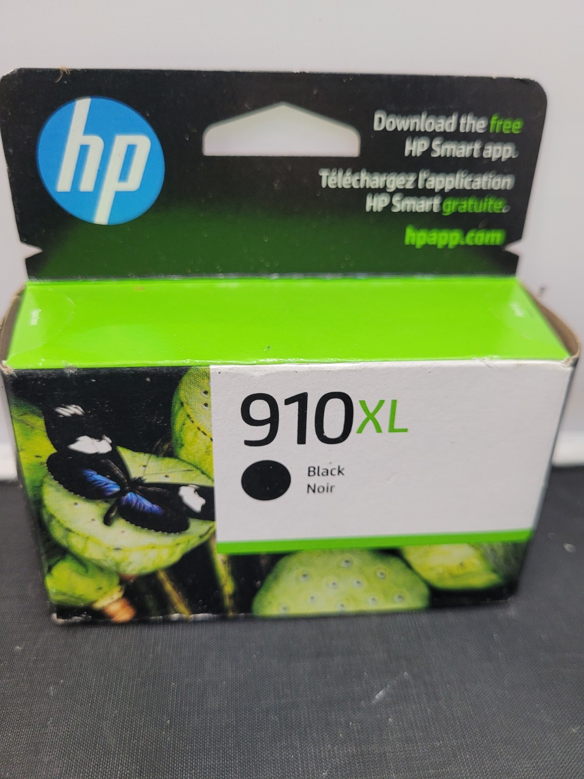 Genuine HP 910XL Black Ink Cartridge New Sealed Box 3YL65AN OEM Expired Apr 2026
