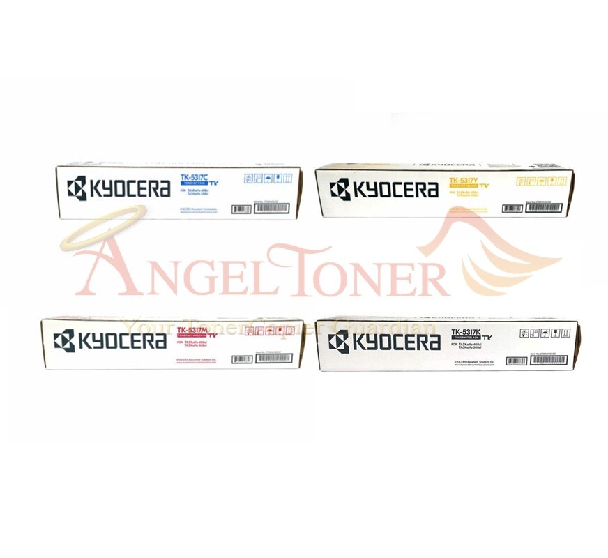 Genuine Kyocera TK-5317 CYMK Toner Set of 4 for TASKalfa/CopyStar 508ci/408ci