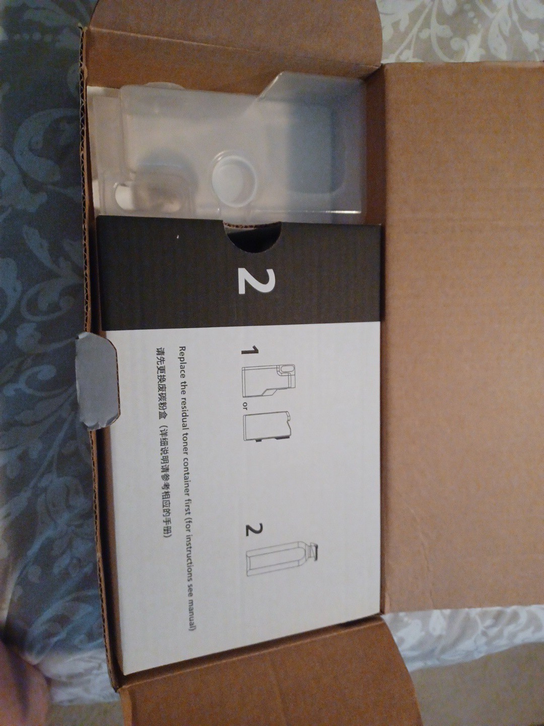 New Genuine Canon Oce PlotWave 450 / 550 Toner (2) Waste Bottle (1) 1070066530