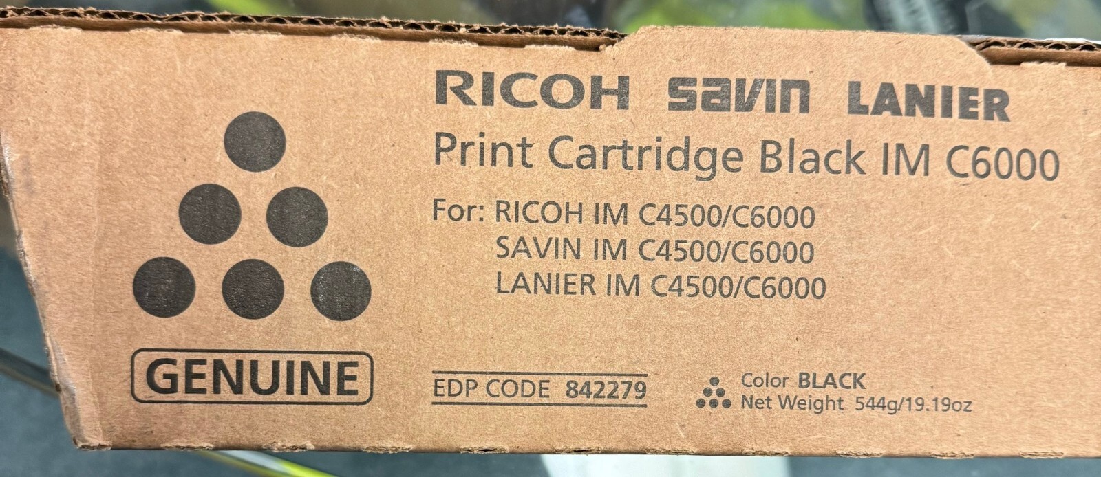 New OEM Ricoh IM C6000 Cartridges – Black