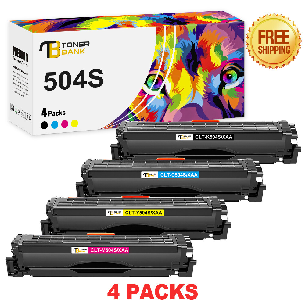CLT K504S 504S Toner Fit for Samsung Xpress SL-C1810W C1860FW CLX-4195FN Lot