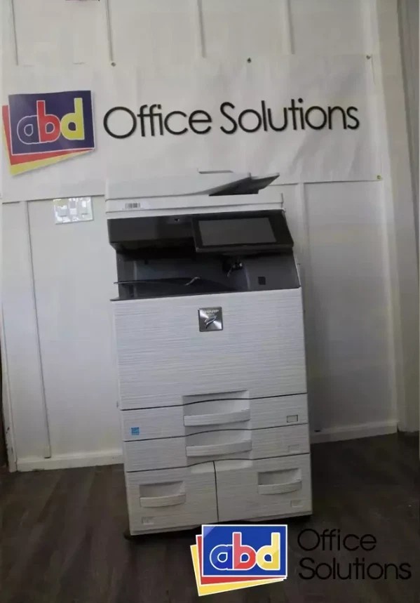 Sharp MX-6071 A3 Color MFP Laser Copier Printer Scan Staple WiFi 60ppm *Less 30K