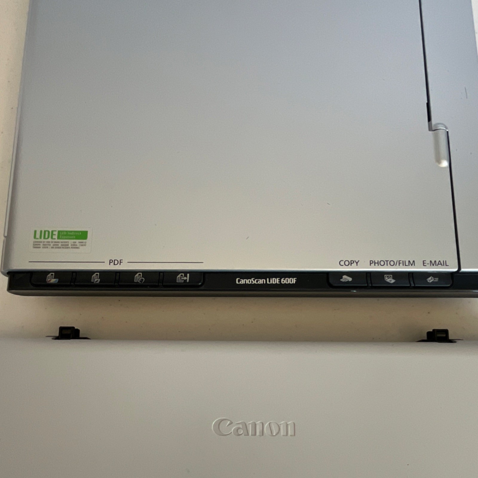 Canon CanoScan LiDE 600F Flatbed Photo Film Scanner w/ Film Adapter Untested