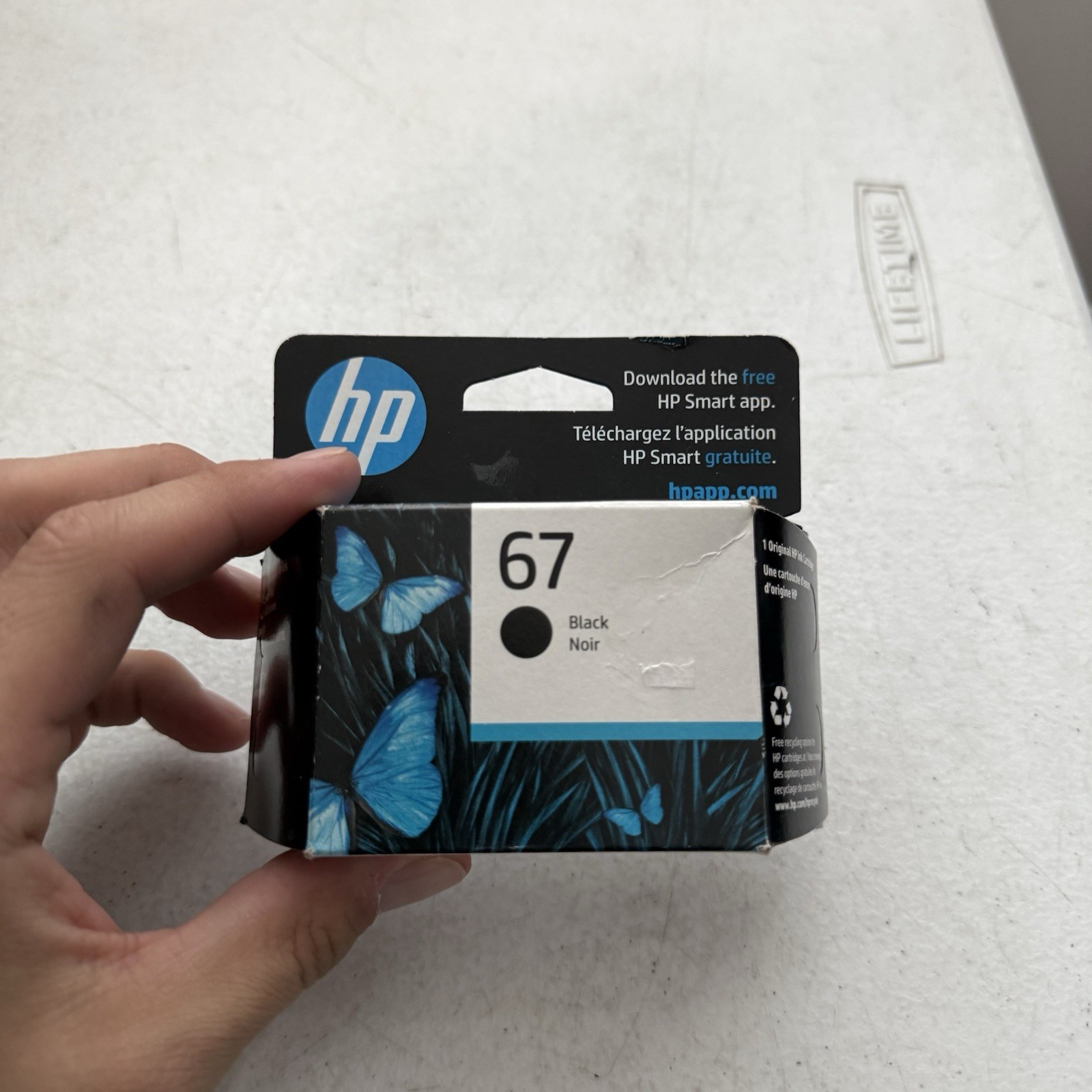 HP 67 Black Original Ink (3YM56AN) 2026