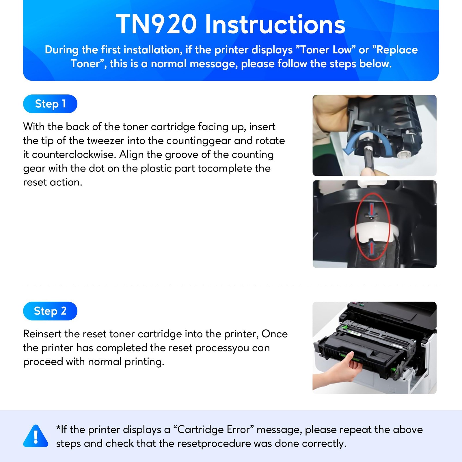 TN920XL Toner Cartridge and DR920 Drum Unit for Brother TN920 TN-920 DR920 DR…