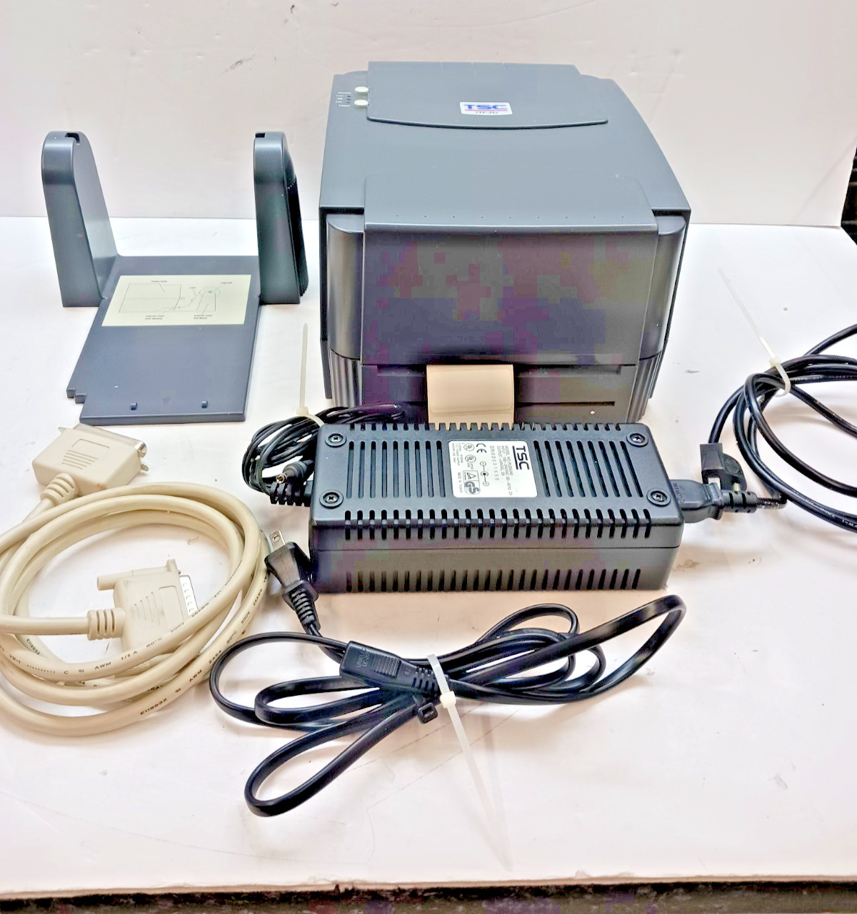 TSC TTP-342 4″ Barcode Printer Thermal Transfer USED Tested Good. Original Box