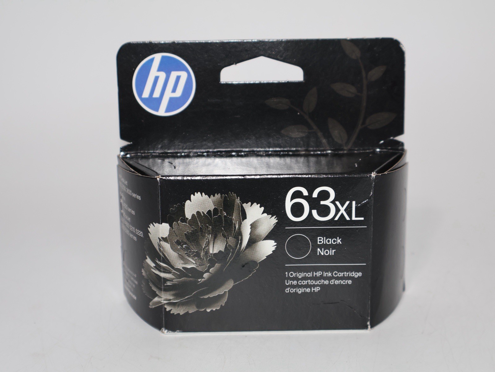 New HP 63 XL Black Ink Cartridge High Yield Genuine OEM Original Sealed Dec 2027