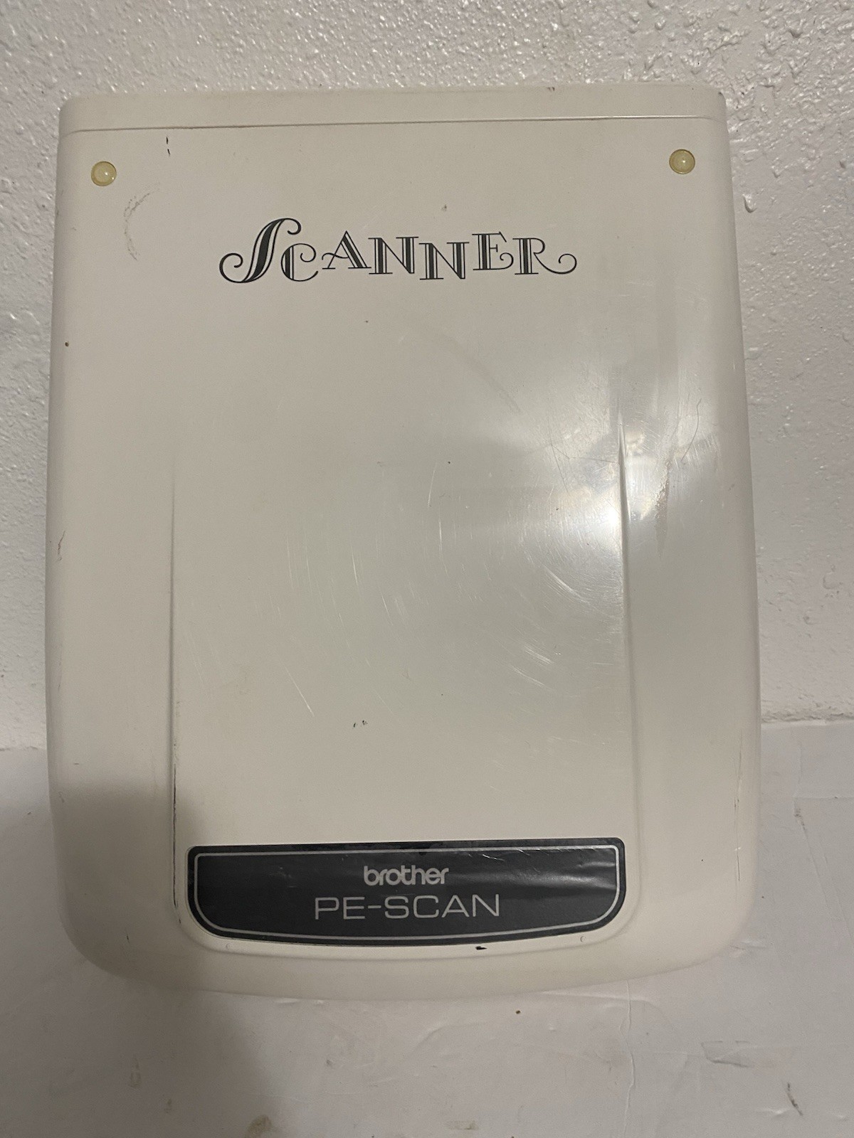 Brother PE-SCAN Pacesetter Handy Image Scanner B5N-1771 Untested No Power Supp