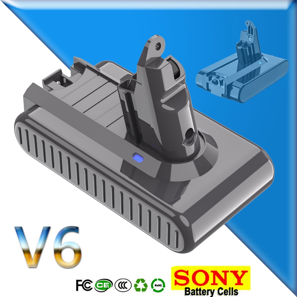 For Dyson V6 21.6V DC58 DC59 DC61 Absolute Handheld Cleaner 5.5Ah Battery