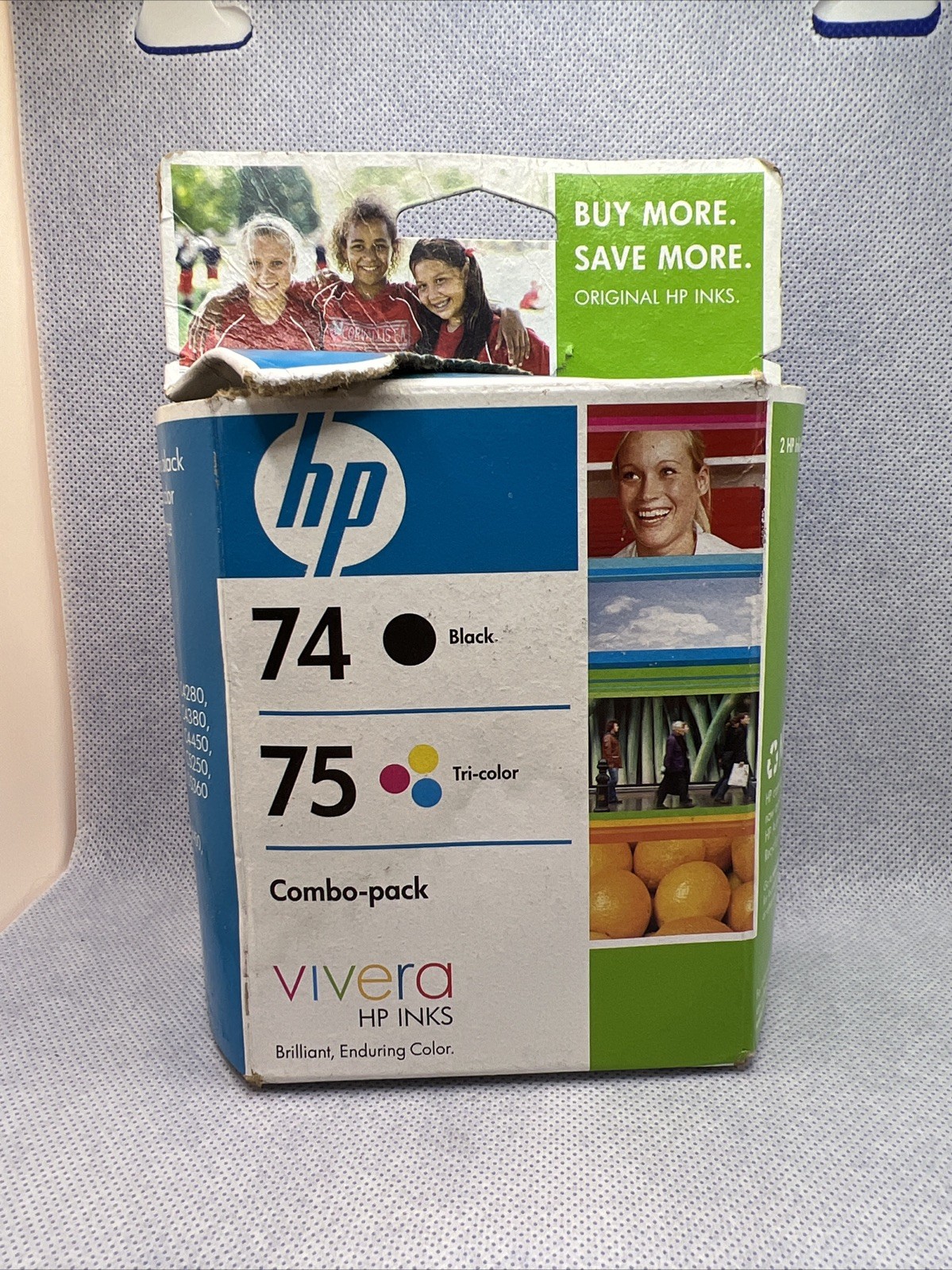 Genuine HP 74xl/75 (CZ139FN) Combo Pack Ink Cartridge New Sealed Exp 11 /2010