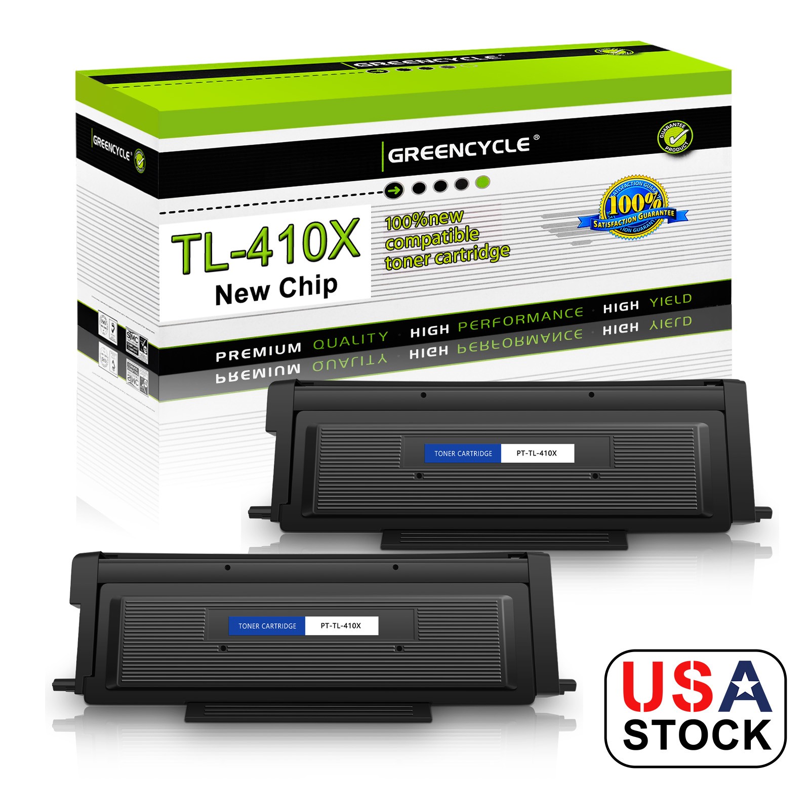 2PK Black TL-410X Toner Cartridge For Pantum P3302DN M7102DN M7100DN M6702DW