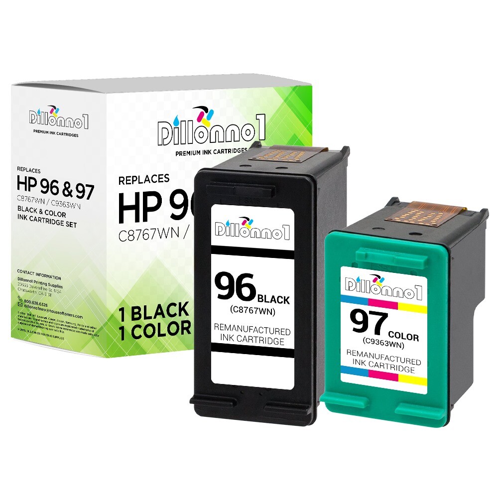 2PK For HP 96 97 Ink Cartridge for PhotoSmart 2610 2610v 2610xi 2613