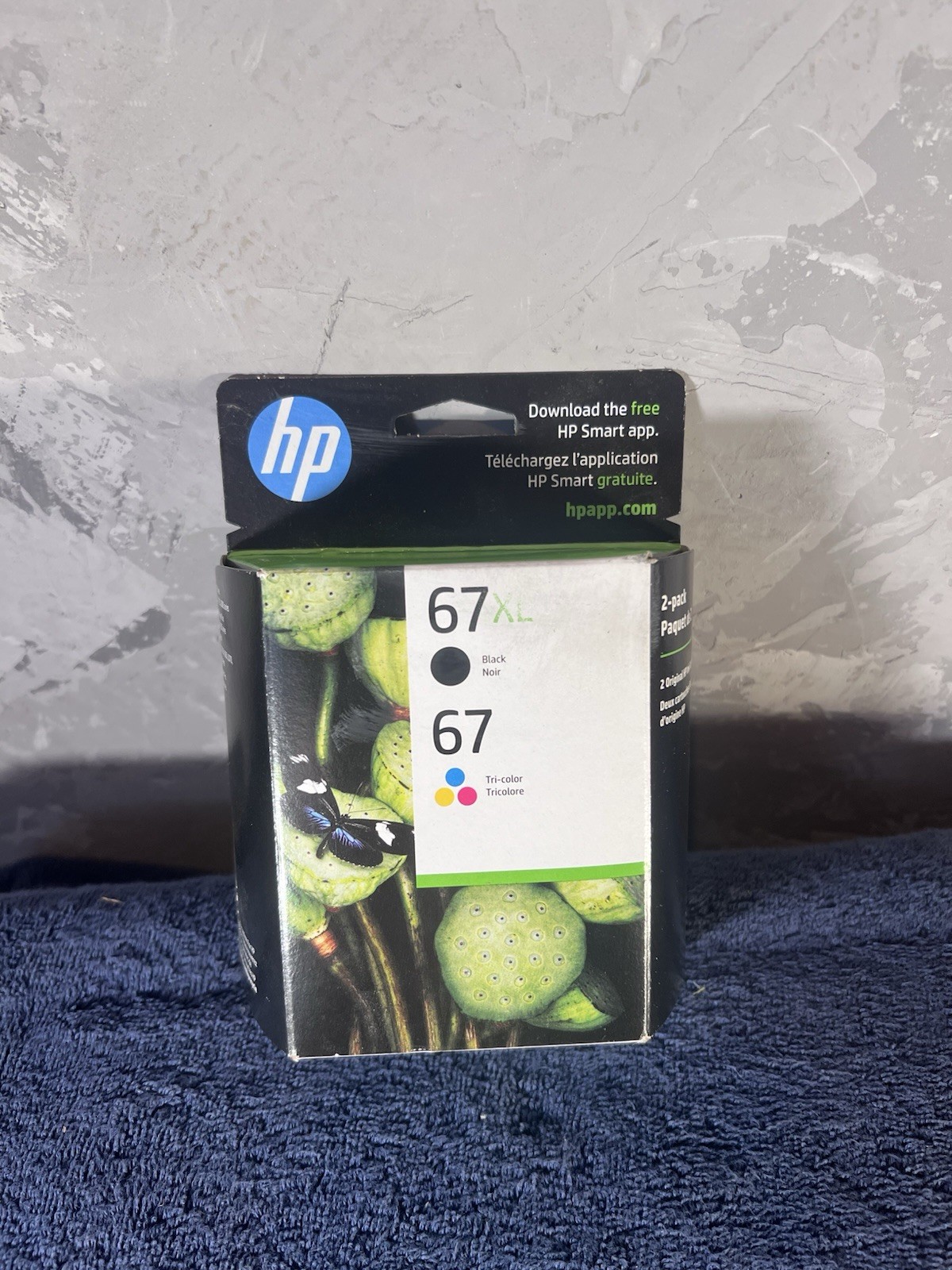GENUINE 2-Pack HP 67XL Black & 67 Tri-Color ink cartridge 3YP30AN SEALED 2/2026+