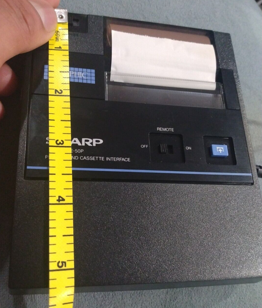 Working Sharp CE-50P Wired Printer & Cassette Interface