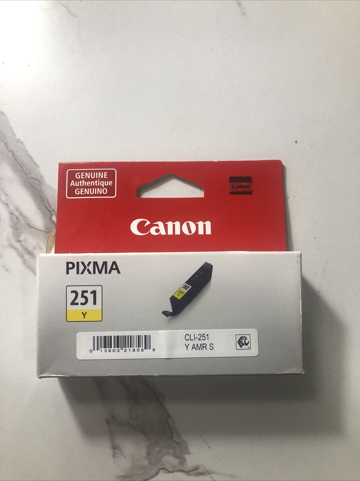Canon Pixma 251 Yellow Ink Tank Cartridge for iP7220/iP8720/iX6820/MX922 NEW
