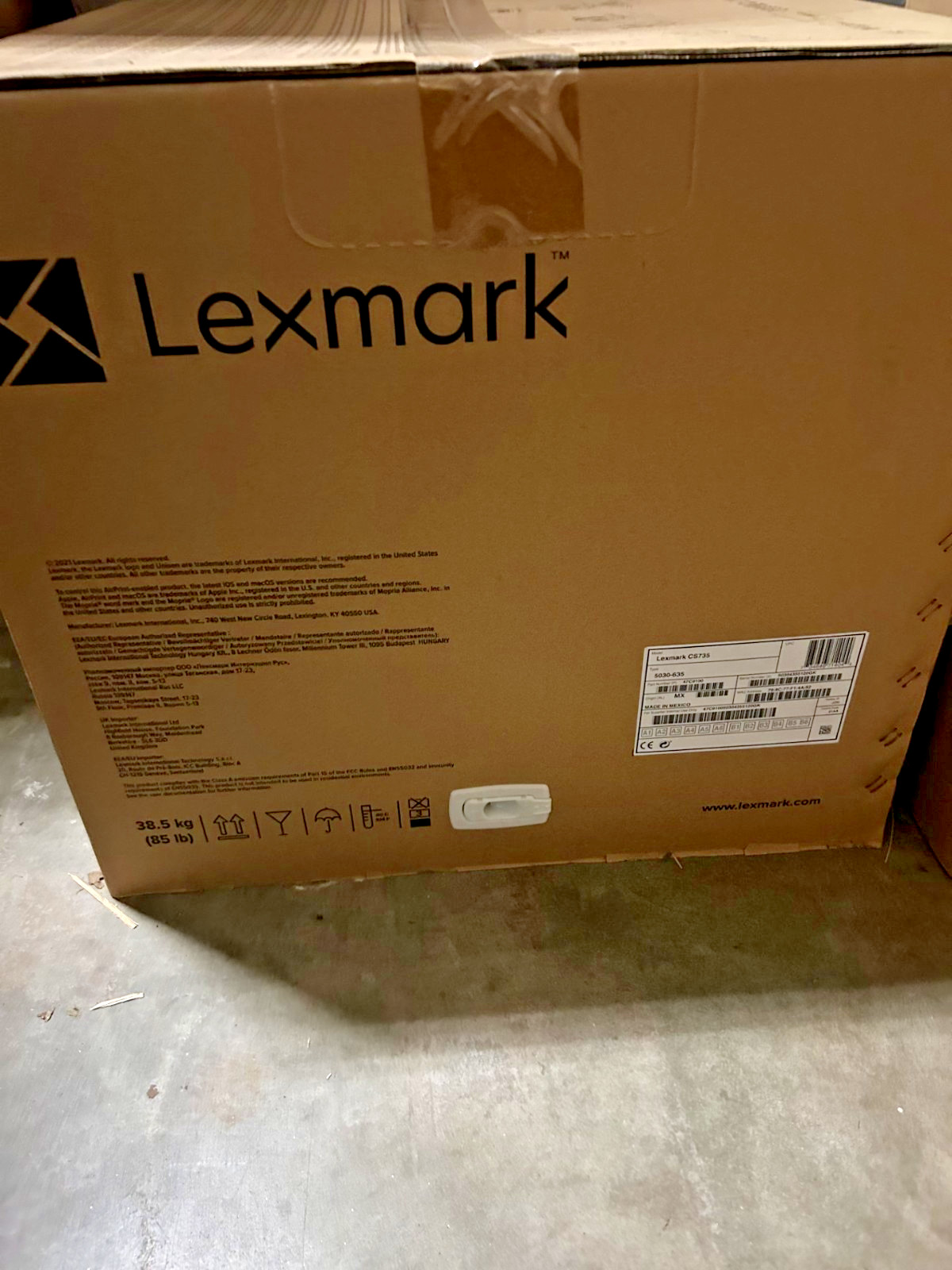 Lexmark CS735de Desktop Laser Printer – Color (47c9100)