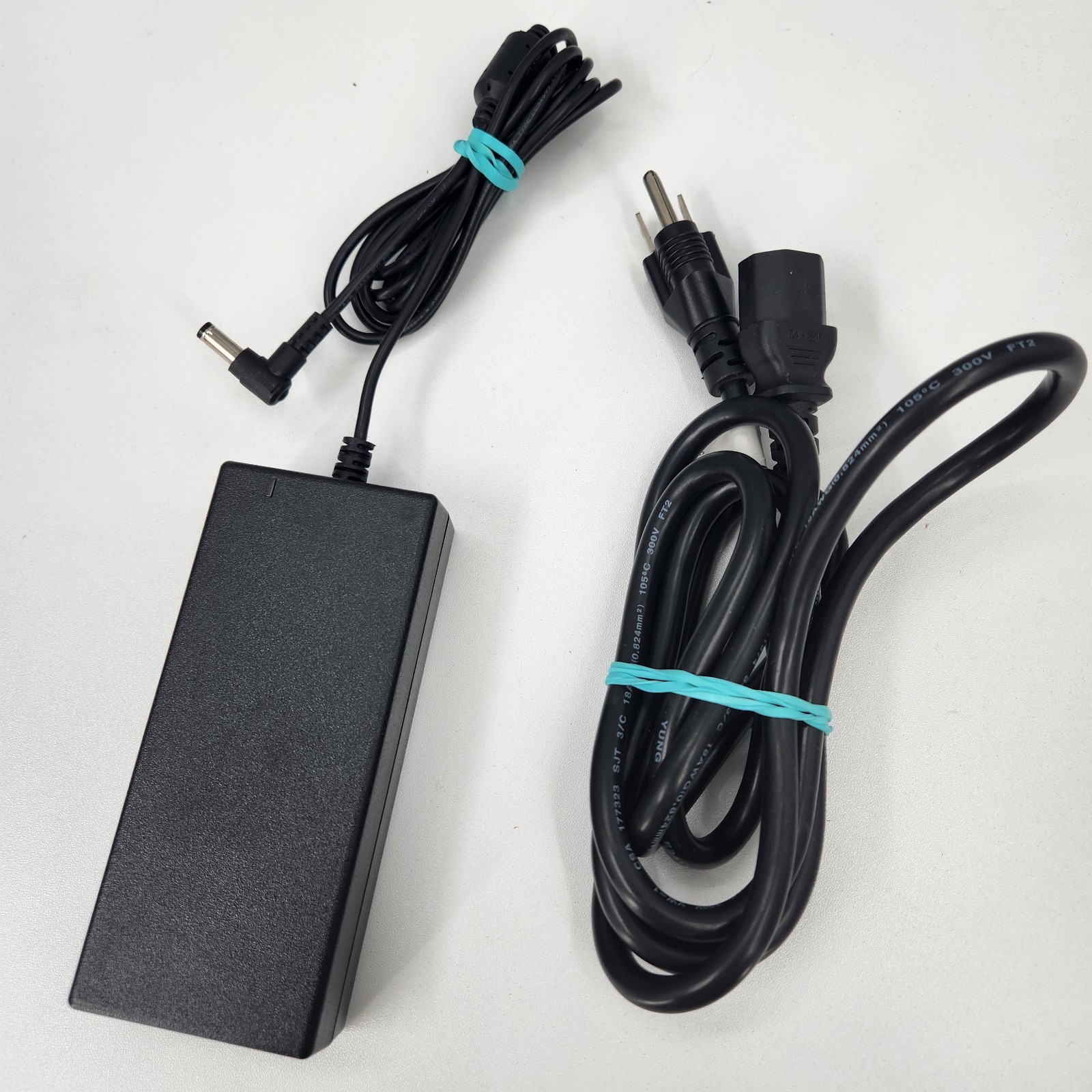 Datacard SP35 Plus Monochrome Color ID Card Printer Power Adapter & USB Cable