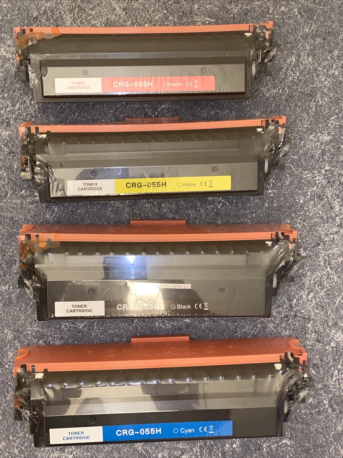 4PCS CRG-055H High Yield Toner for Canon 055H Color ImageCLASS MF741cdw MF743cdw