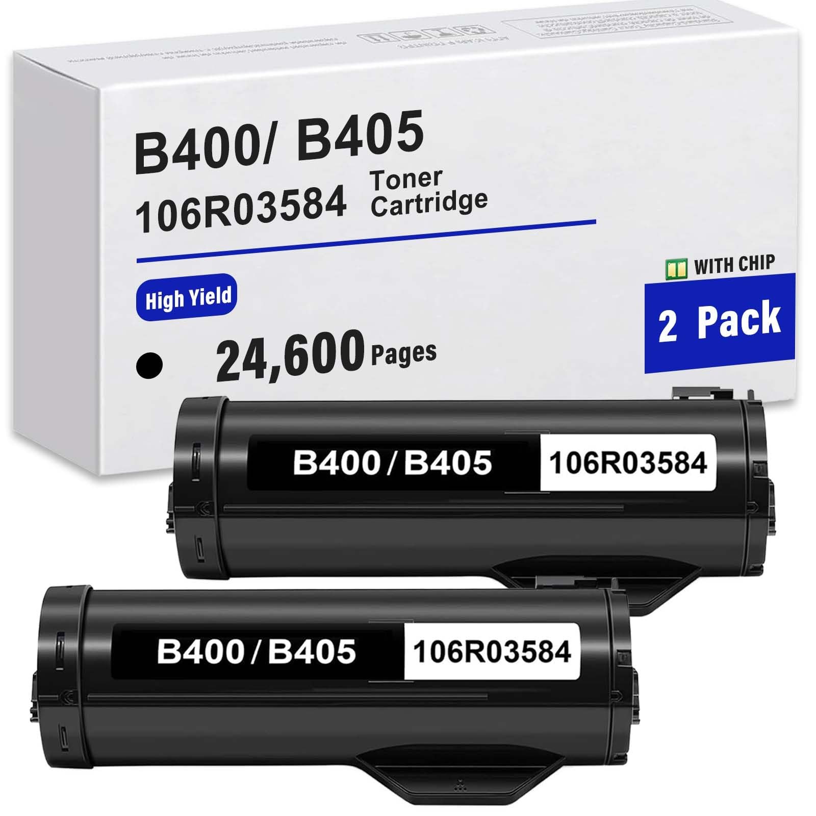Cosprint B405 B400 Black Toner Cartridge 106R03584 (49,200 Pages Total) Extra