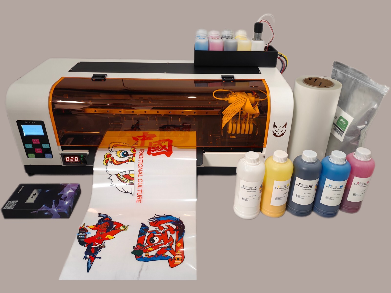 New 13 inch /A3+ XP600 Single Head DTF Printer for T shirt, Sportswear,garments