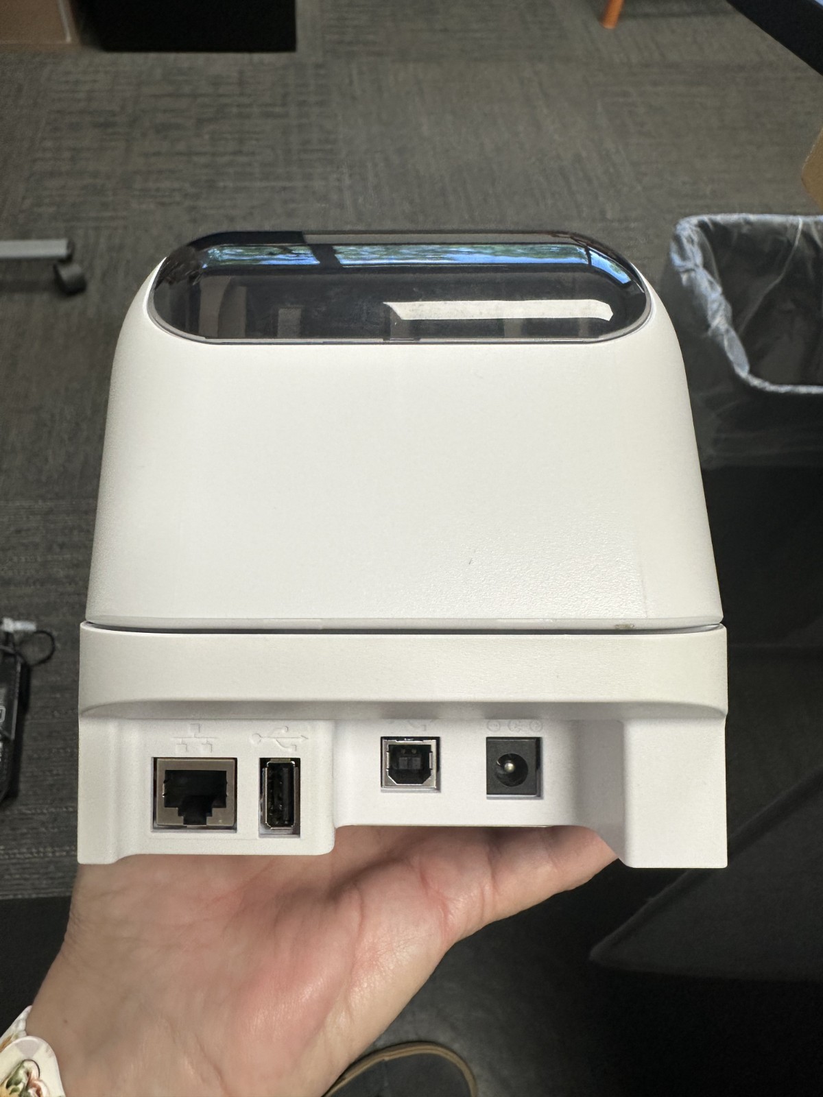 Brother QL820NWB Direct Thermal Label Printer – White/Black