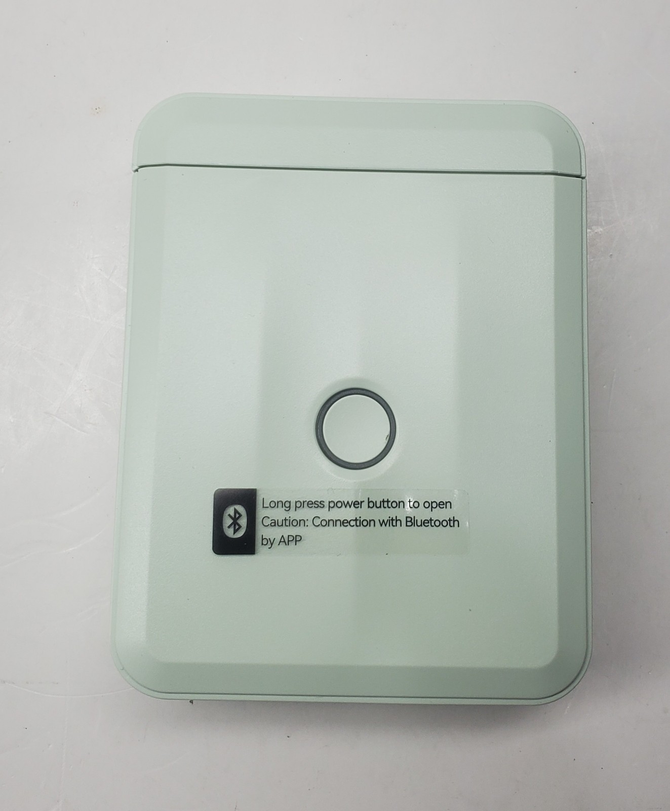 Niimbot D110 Green Smart Label Printer Open Box