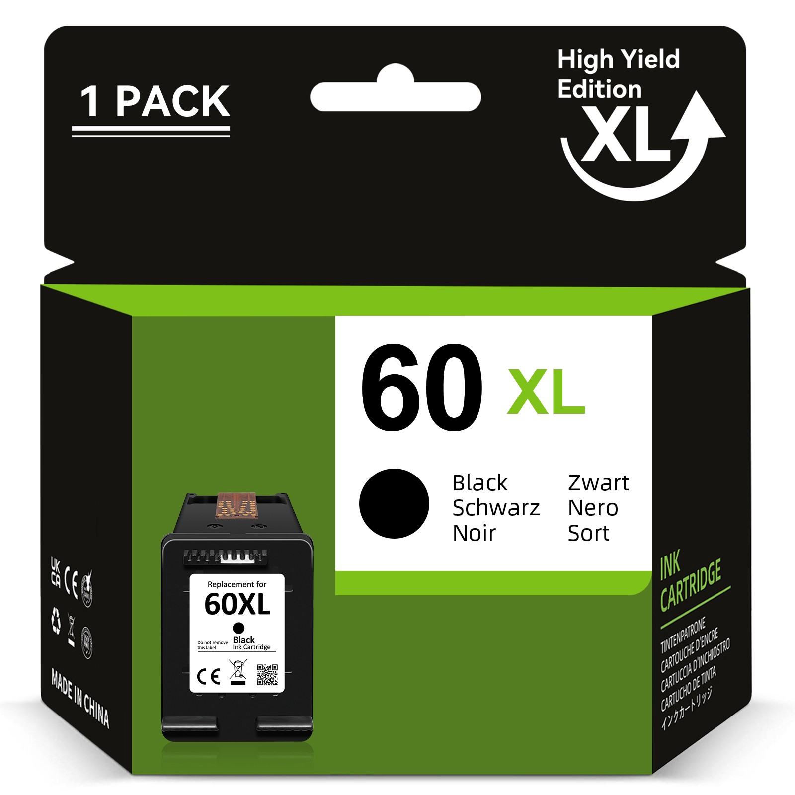 60 XL Ink Cartridges for HP 60XL Photosmart C4680 D110a C4780 DeskJet D2680 Lot
