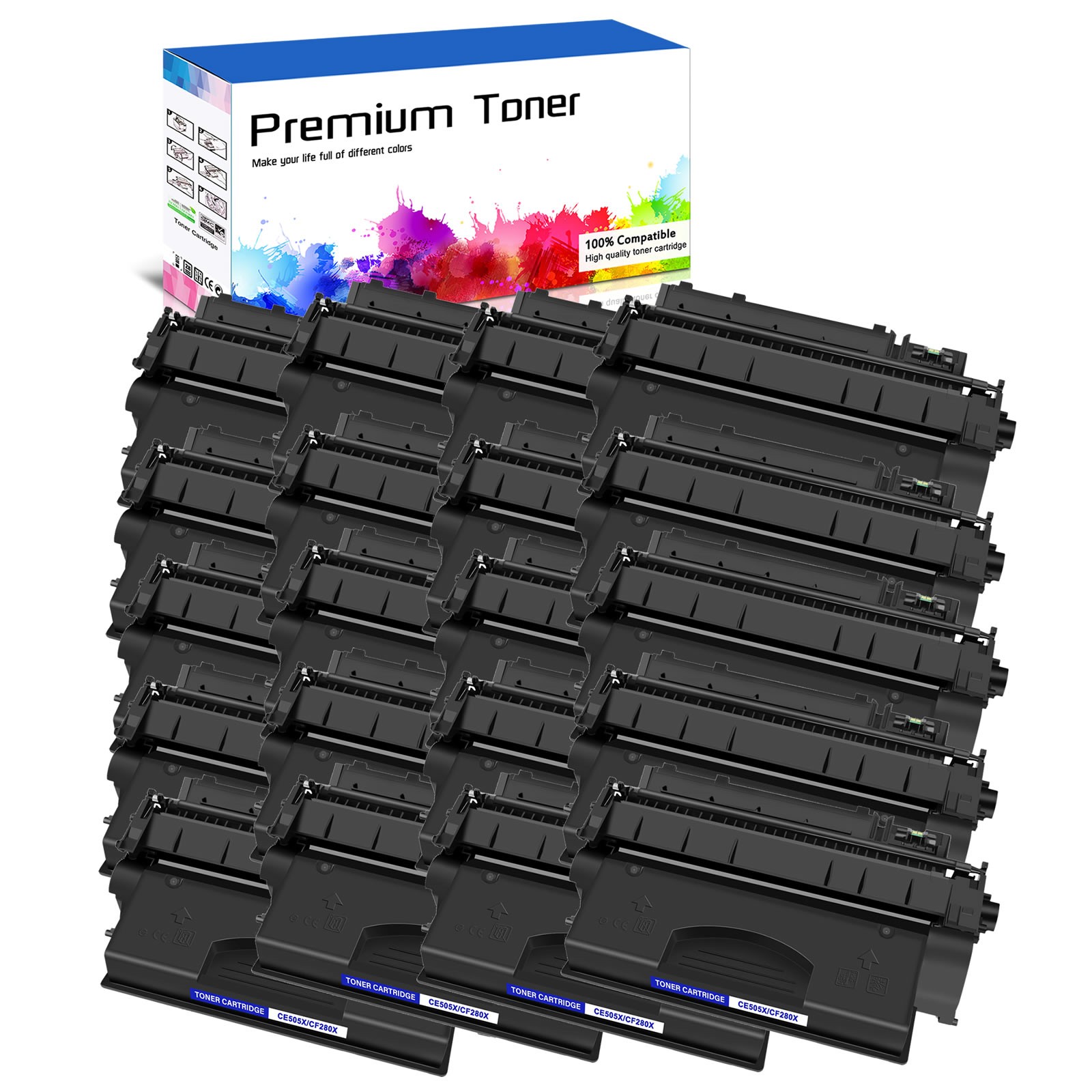 20PK CRG-120 C120 2617B001AA Toner For Canon ImageClass D1520 D1180 D1370 D1350