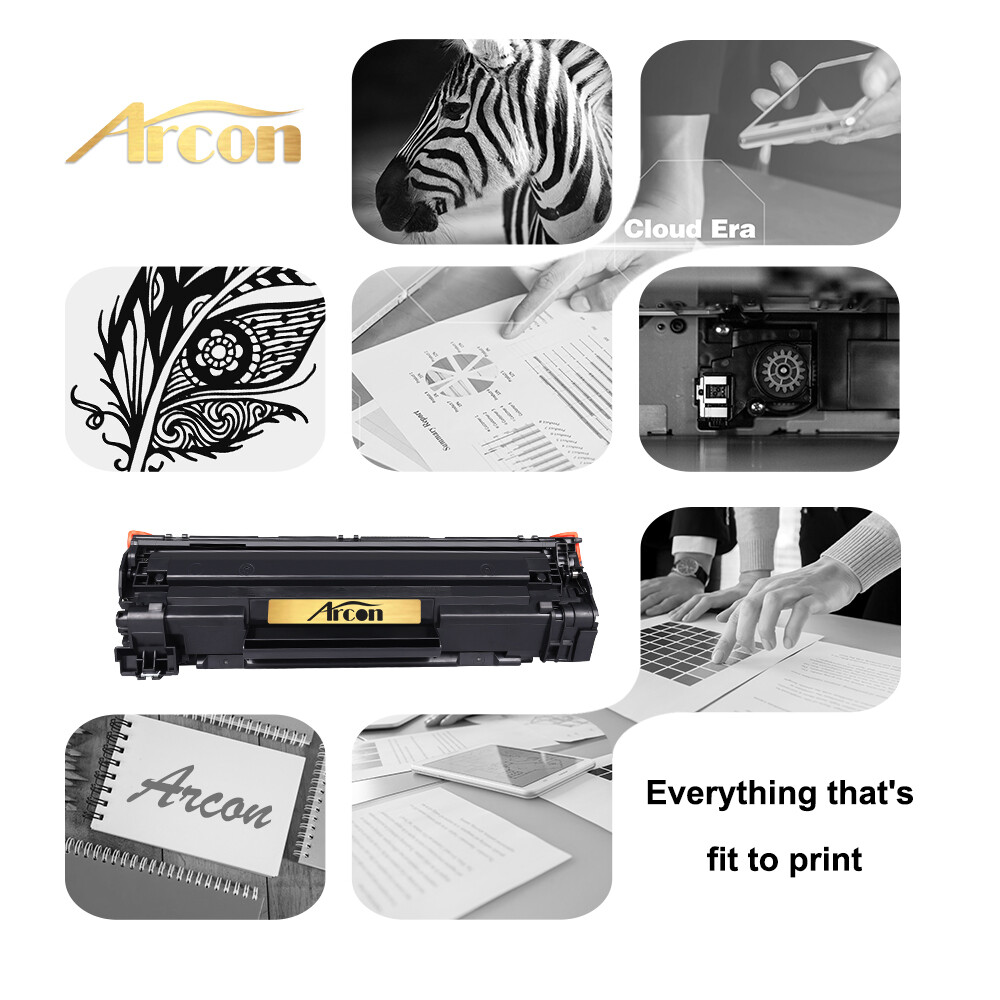 Black Toner Cartridge for HP CE278A 78A LaserJet P1606n P1606dn M1536dnf LOT