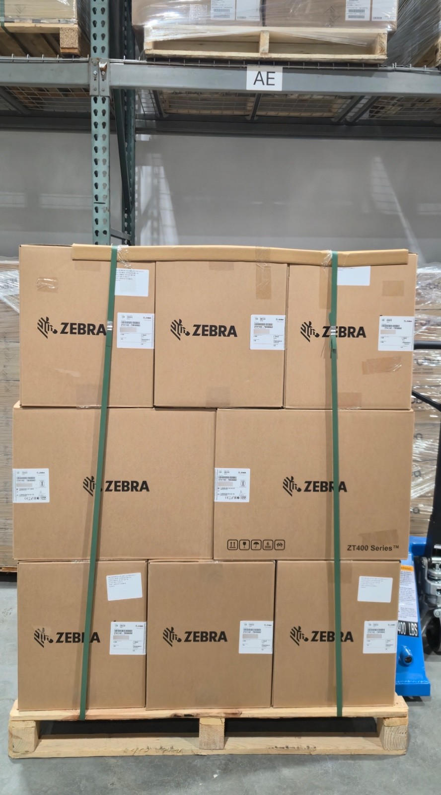 Zebra ZT41142-T010000Z ZT411 Industrial Thermal Transfer Label Printer New