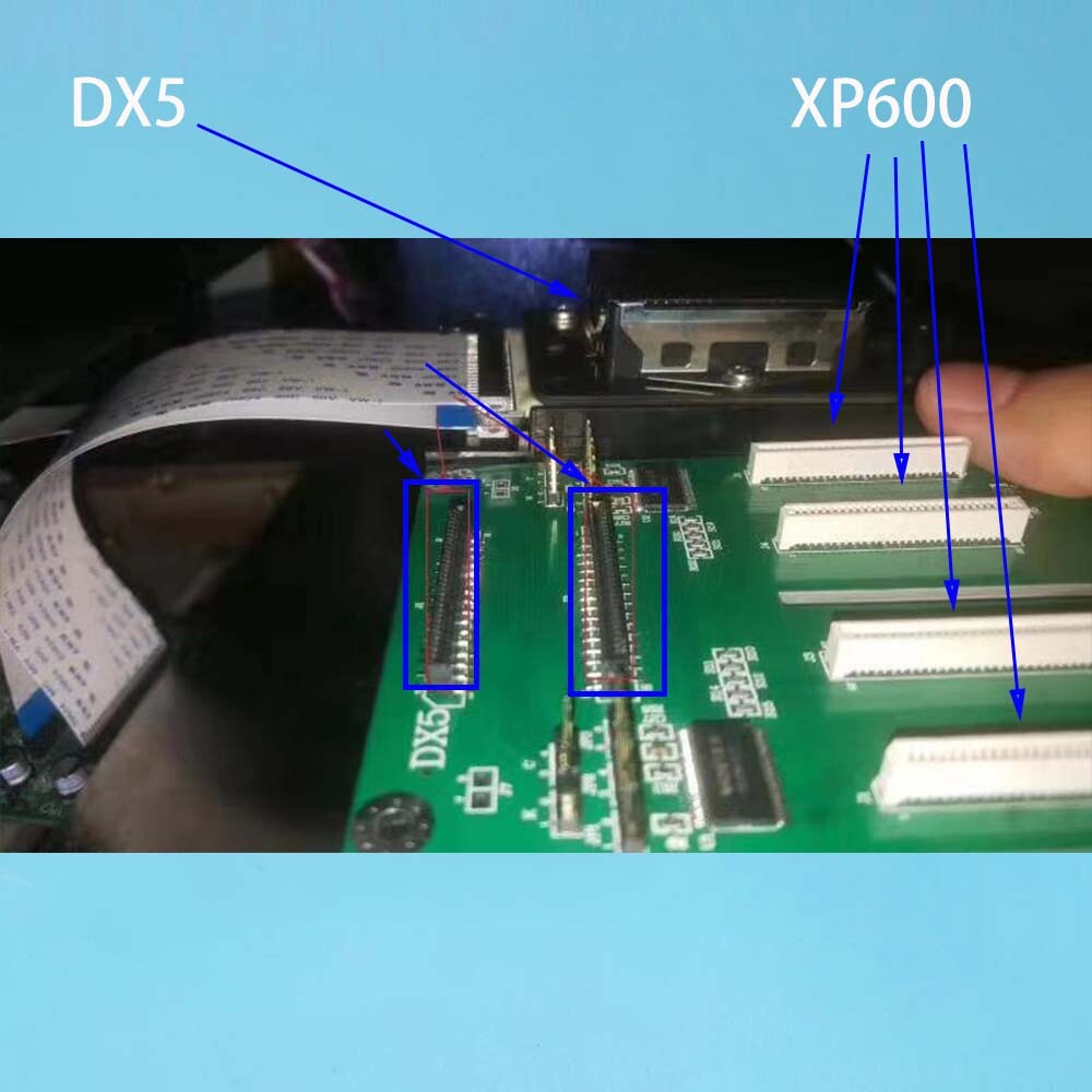 Chinese printer DX5 PrintHead Convert Board for DX5 to XP600 DX10 Printhead