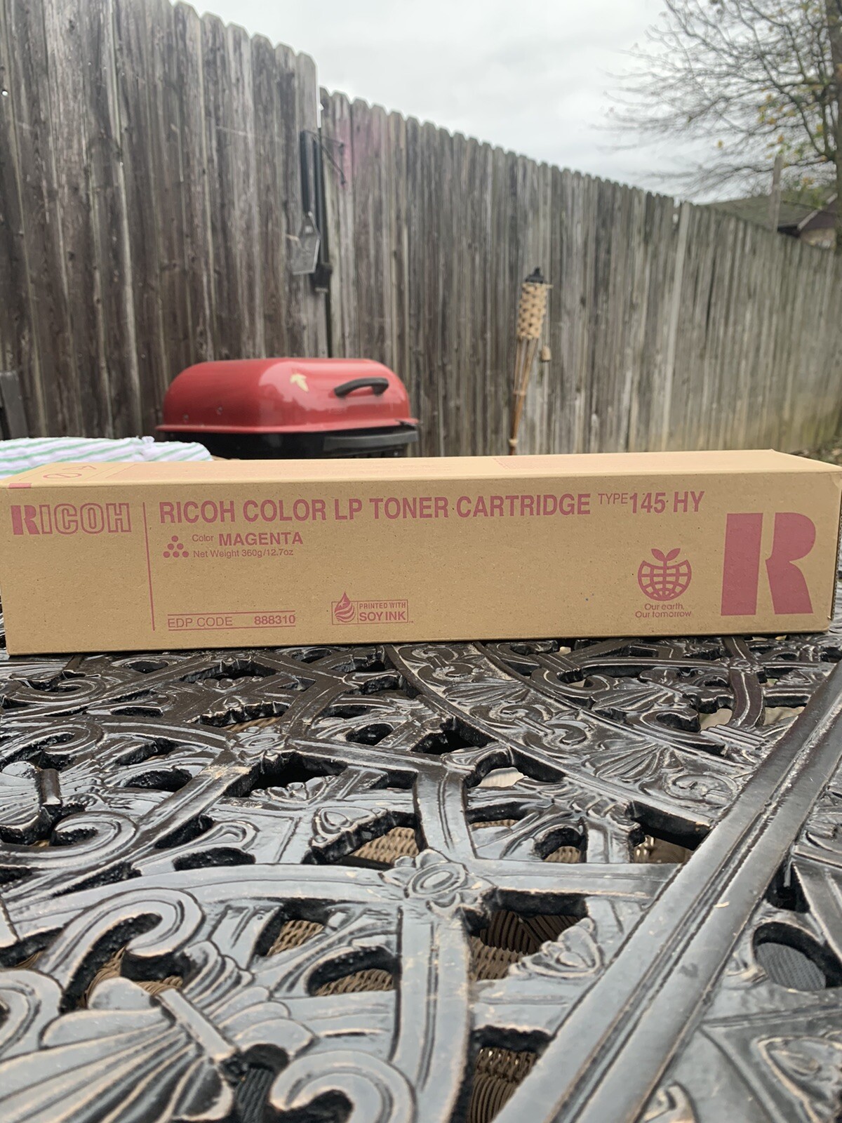 Ricoh Color LP Toner Cartridge Type 145 HY Magenta Sealed NEW