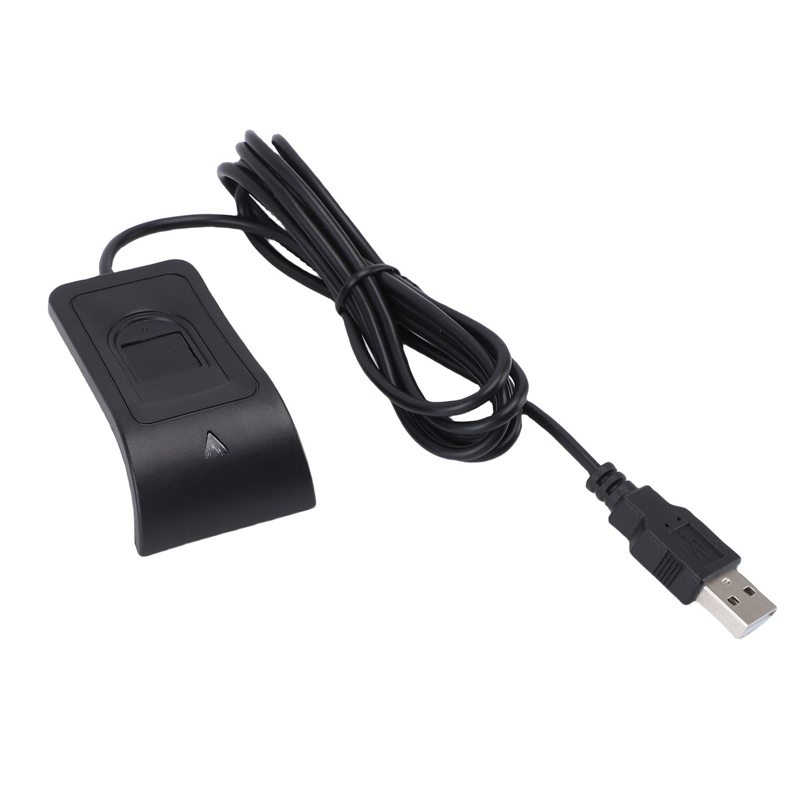 1 USB Fingerprint Scanner Compact Touch Biometric Reader For Desktop Black