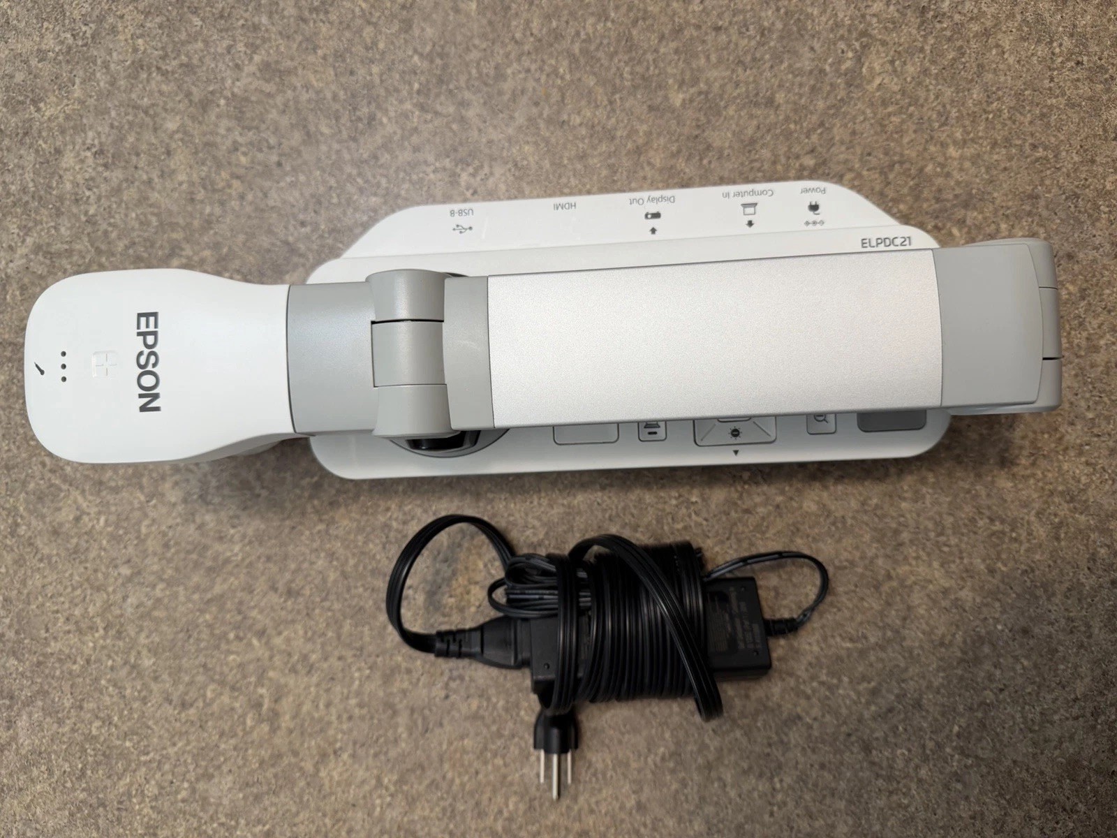 Epson ELPDC21 / DC-21 Document Camera – HDMI / HD 1080p