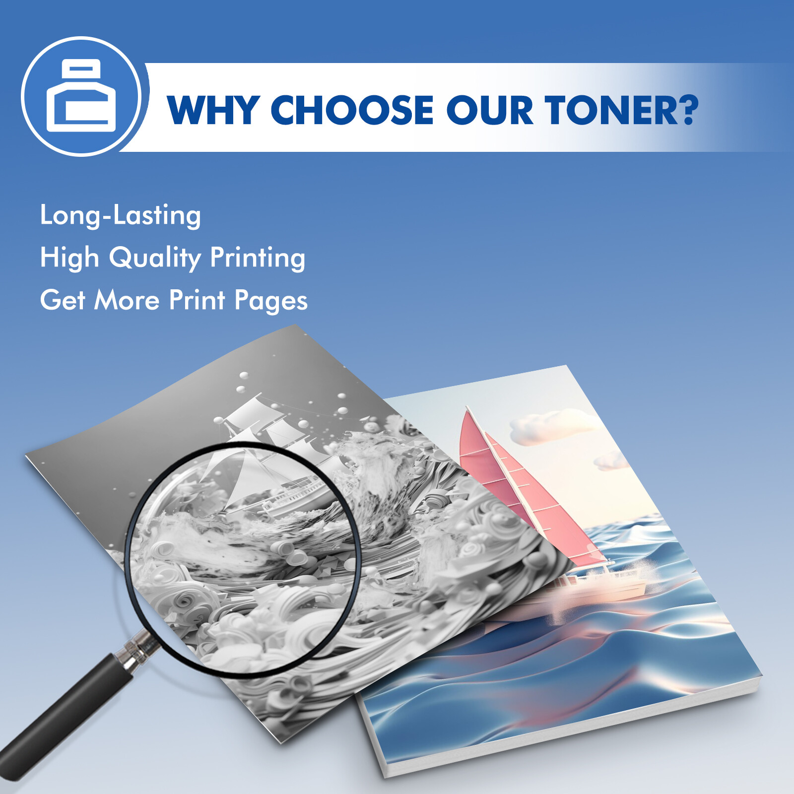 1x CF248A 48A Toner Compatible with HP LaserJet Pro M15a M15w M16 M28a M28w M29w