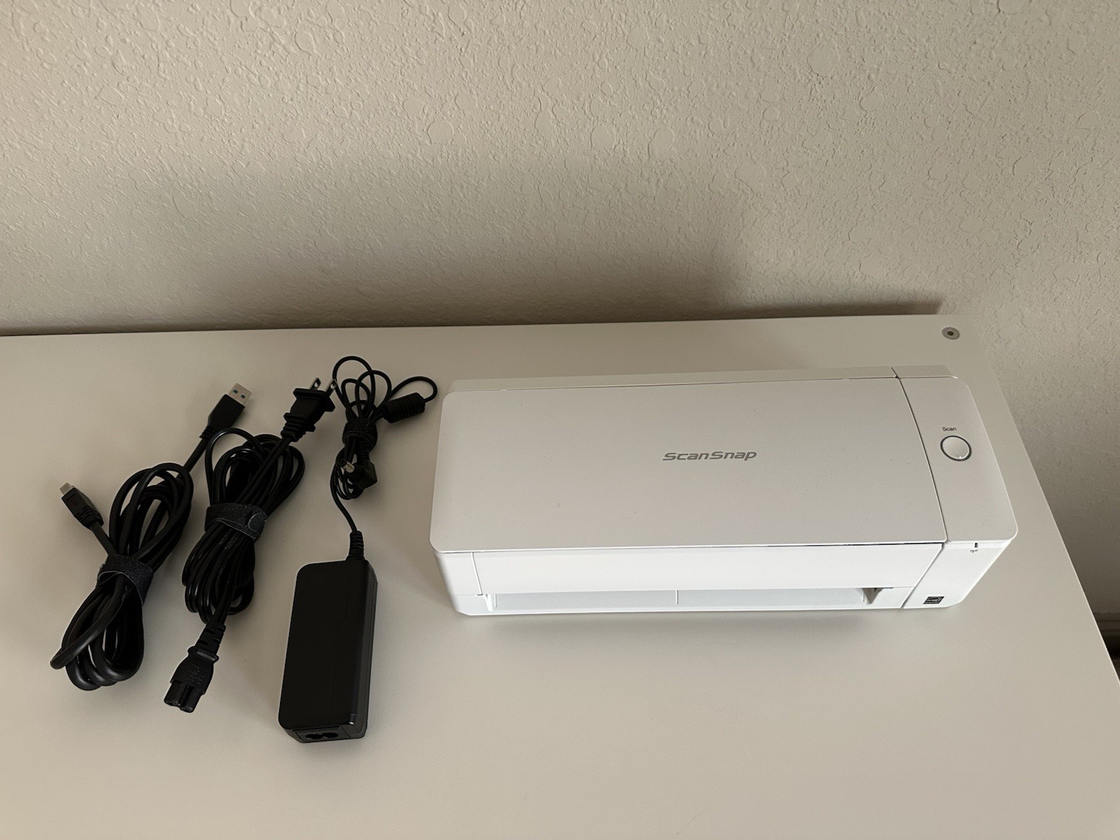 Ricoh ScanSnap IX 1300 Document Scanner (WHITE) Trading Card Scanner