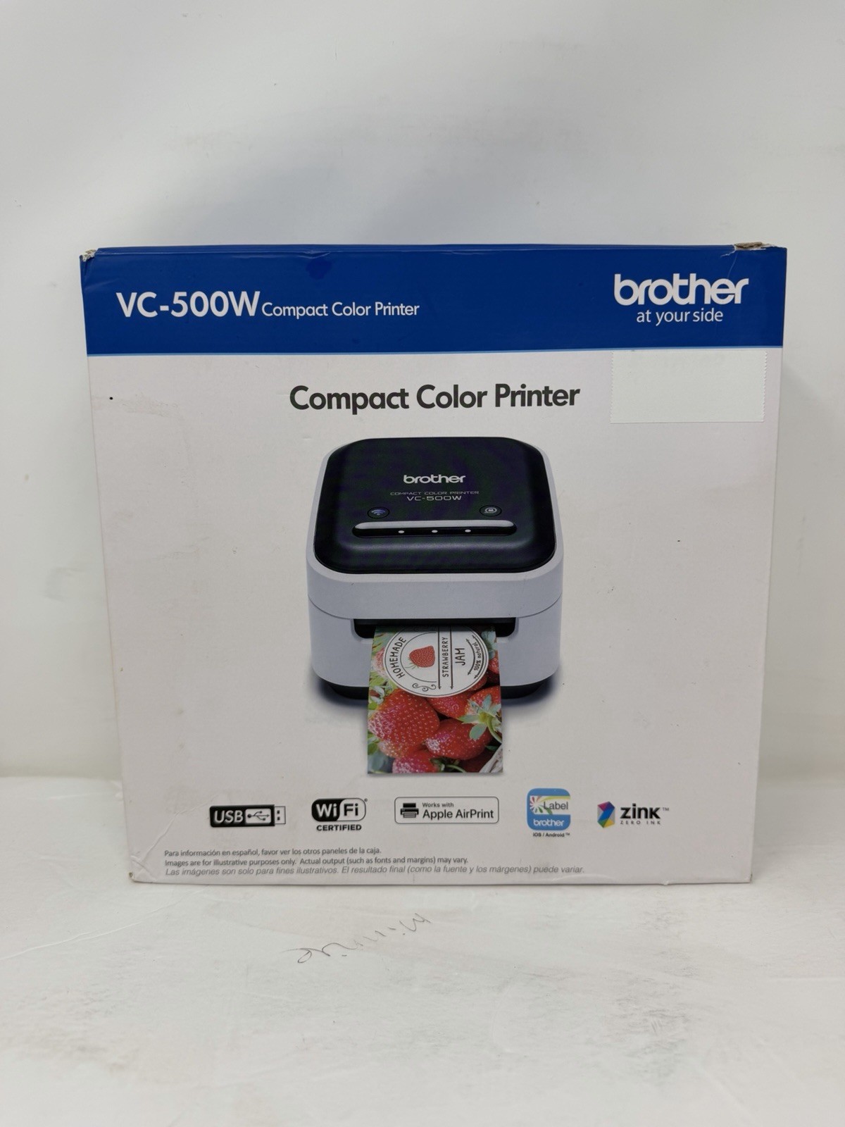 Brother VC500W Versatile Compact Color Label & Photo Printer New