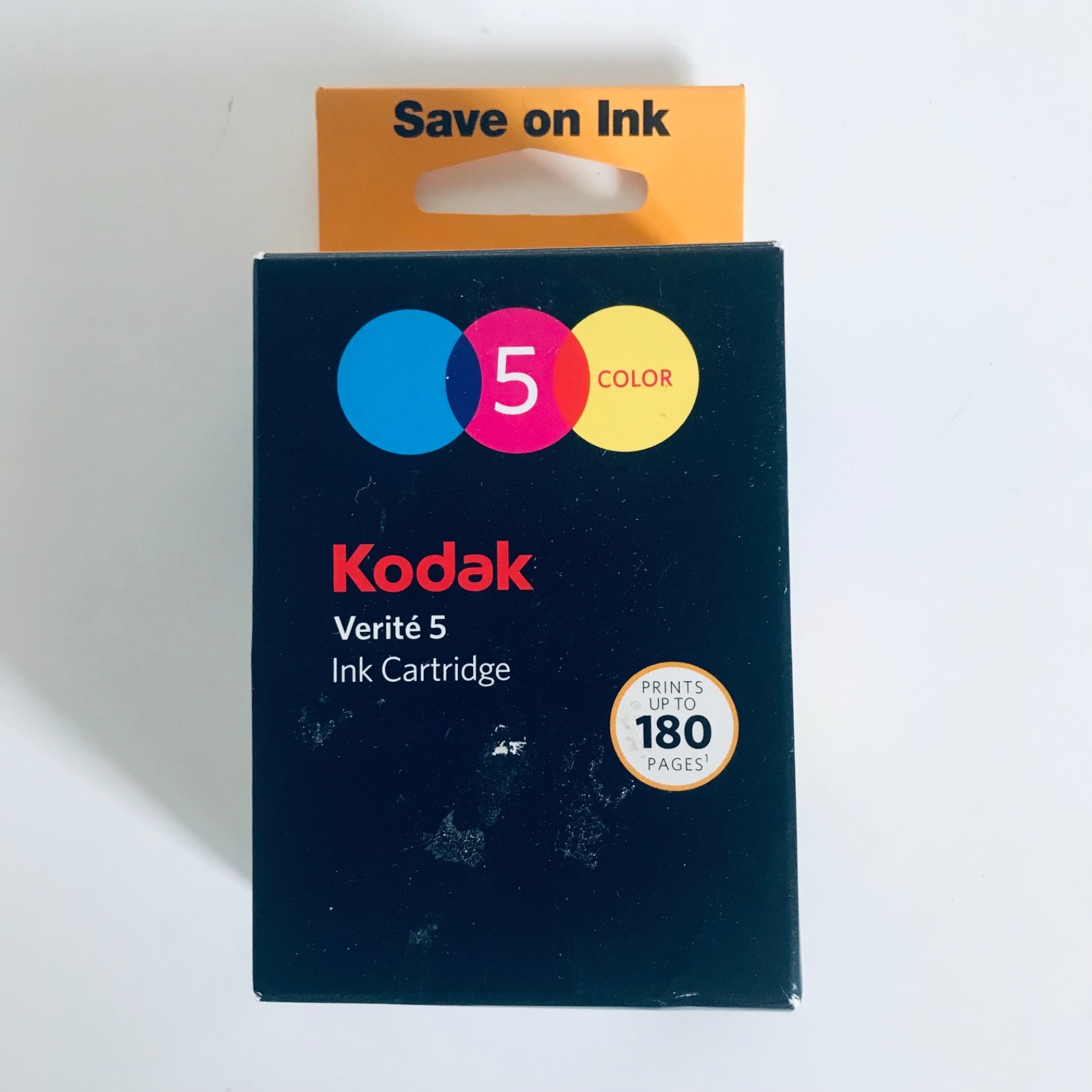 Genuine Kodak Verite 5 Ink Cartridge 5 Color Cyan Yellow Magenta Sealed OEM Box