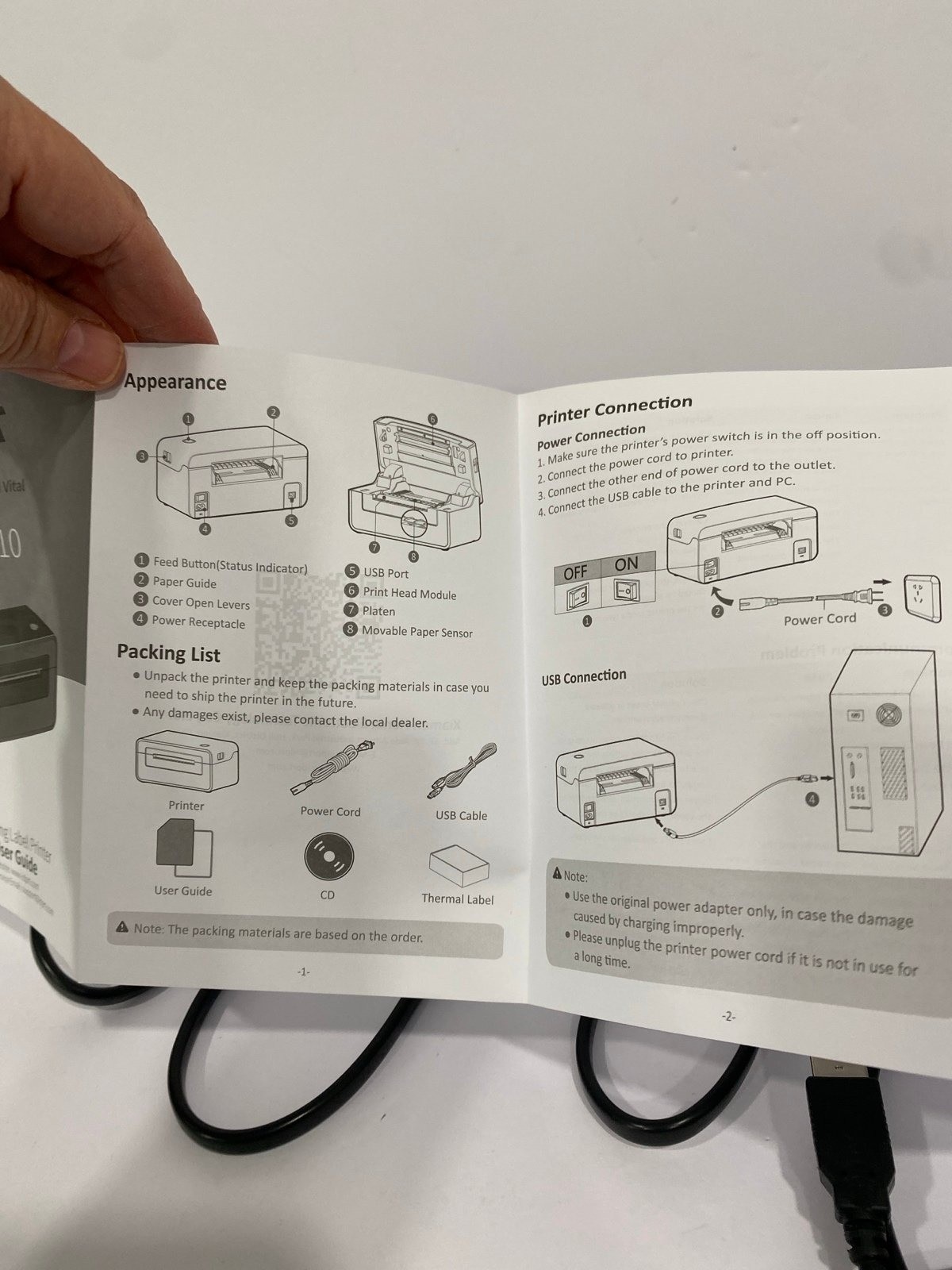 IDPRT Thermal 4 x 6 Label Printer Small Business Reseller- Instructions