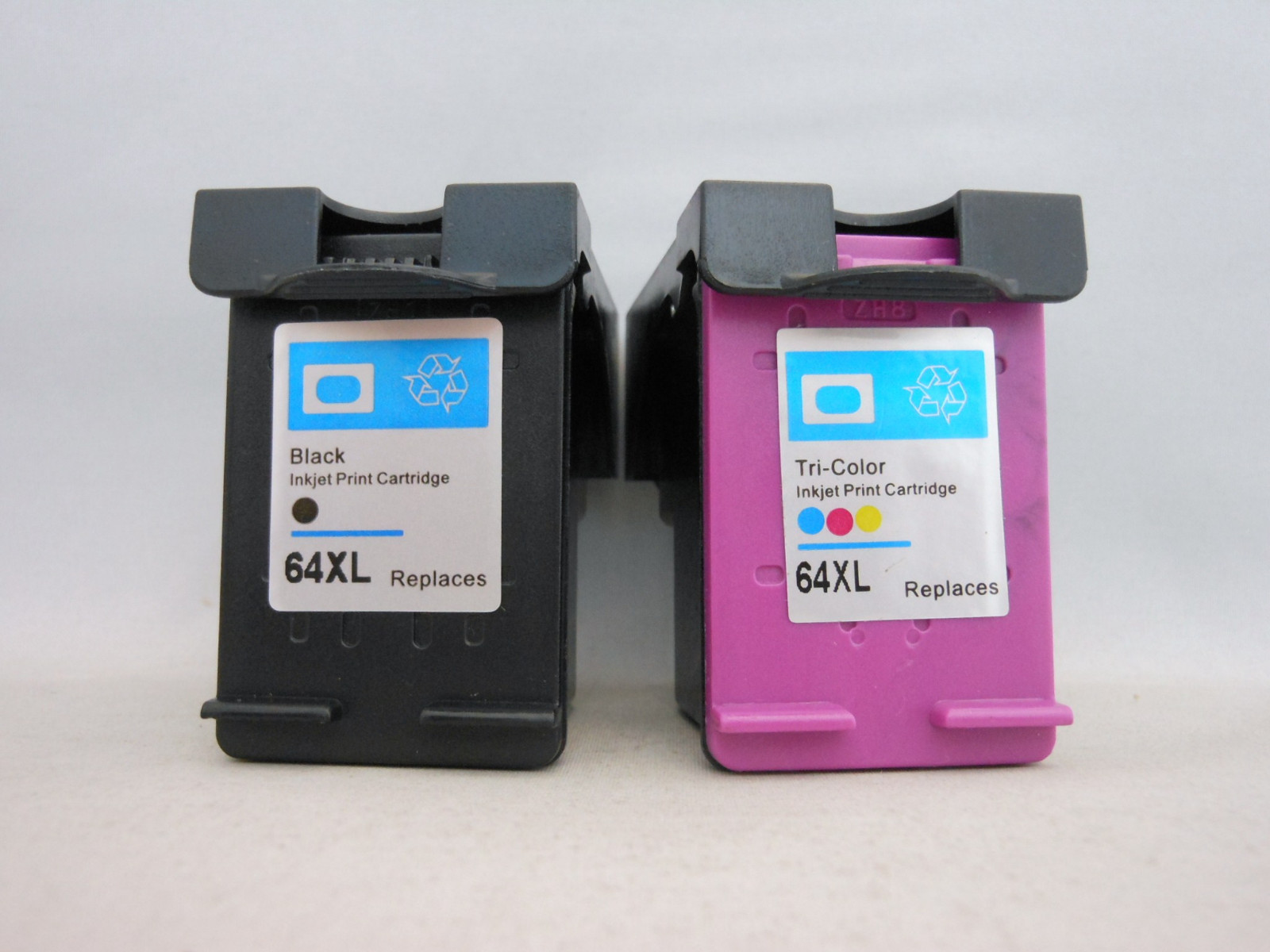 2 Pack HP 64XL Black & 64 XL Color Inkjet Cartridge for HP Envy 7855 7155 6255