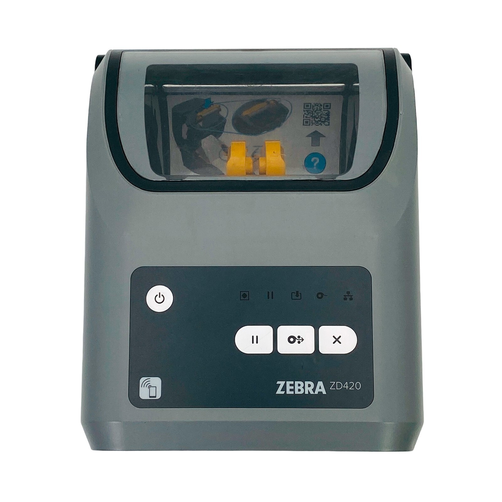 Zebra ZD420 Direct Thermal Transfer Label Printer USB BT WiFi 300dpi No Adapter