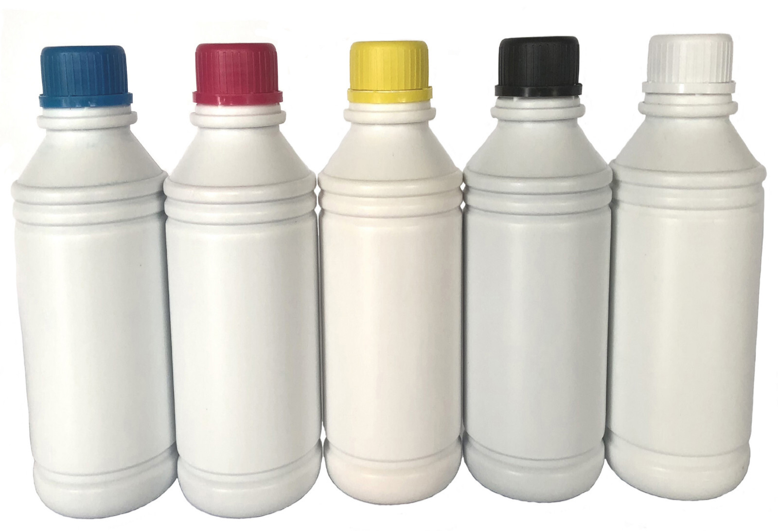 5X500ml DTF Inks CMYKW Direct to Film Printer Film Hot Melt Powder Heat Transfer
