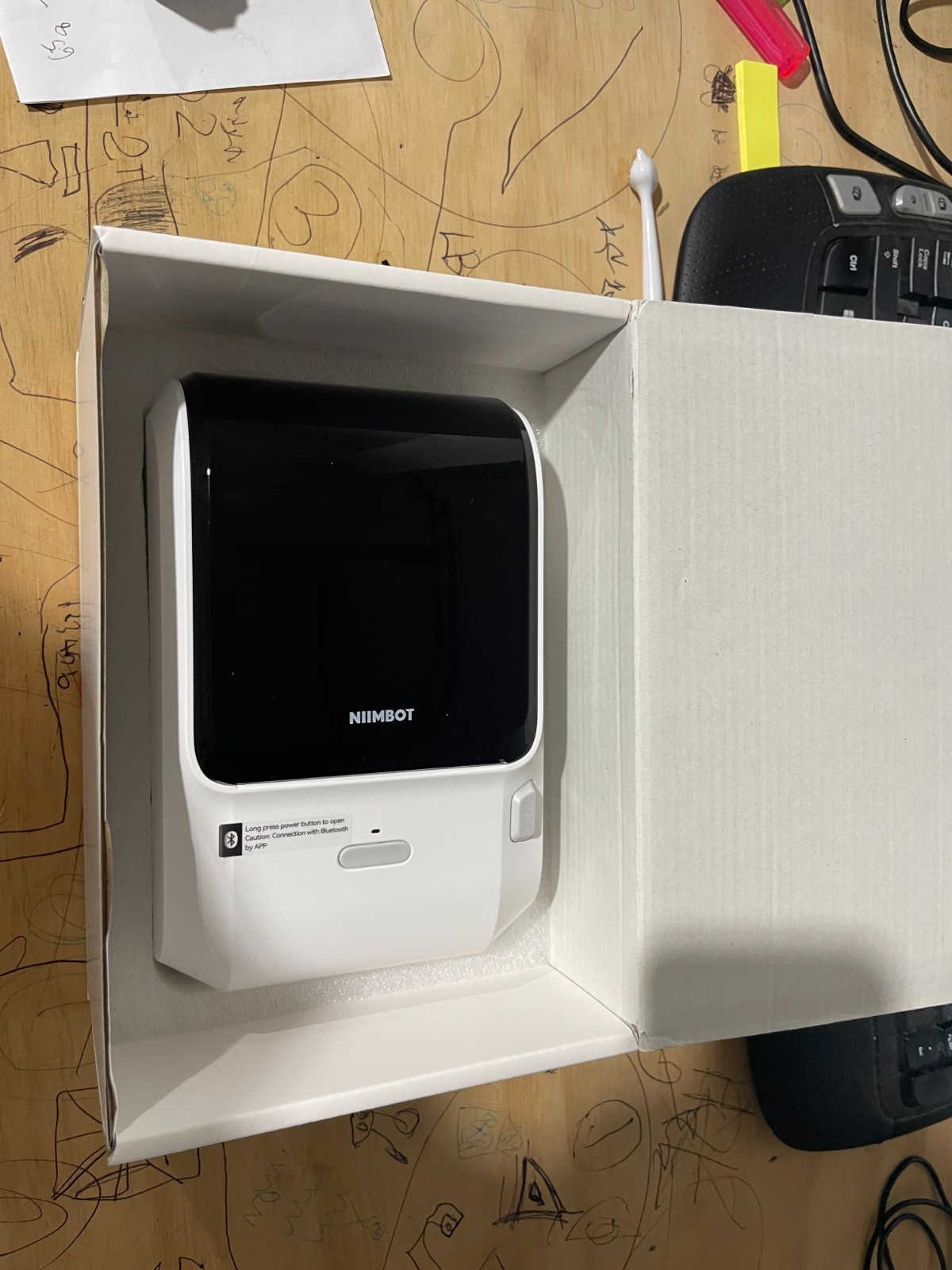 NIIMBOT M3 Inkless Label Maker, Bluetooth Color Thermal Transfer Printer