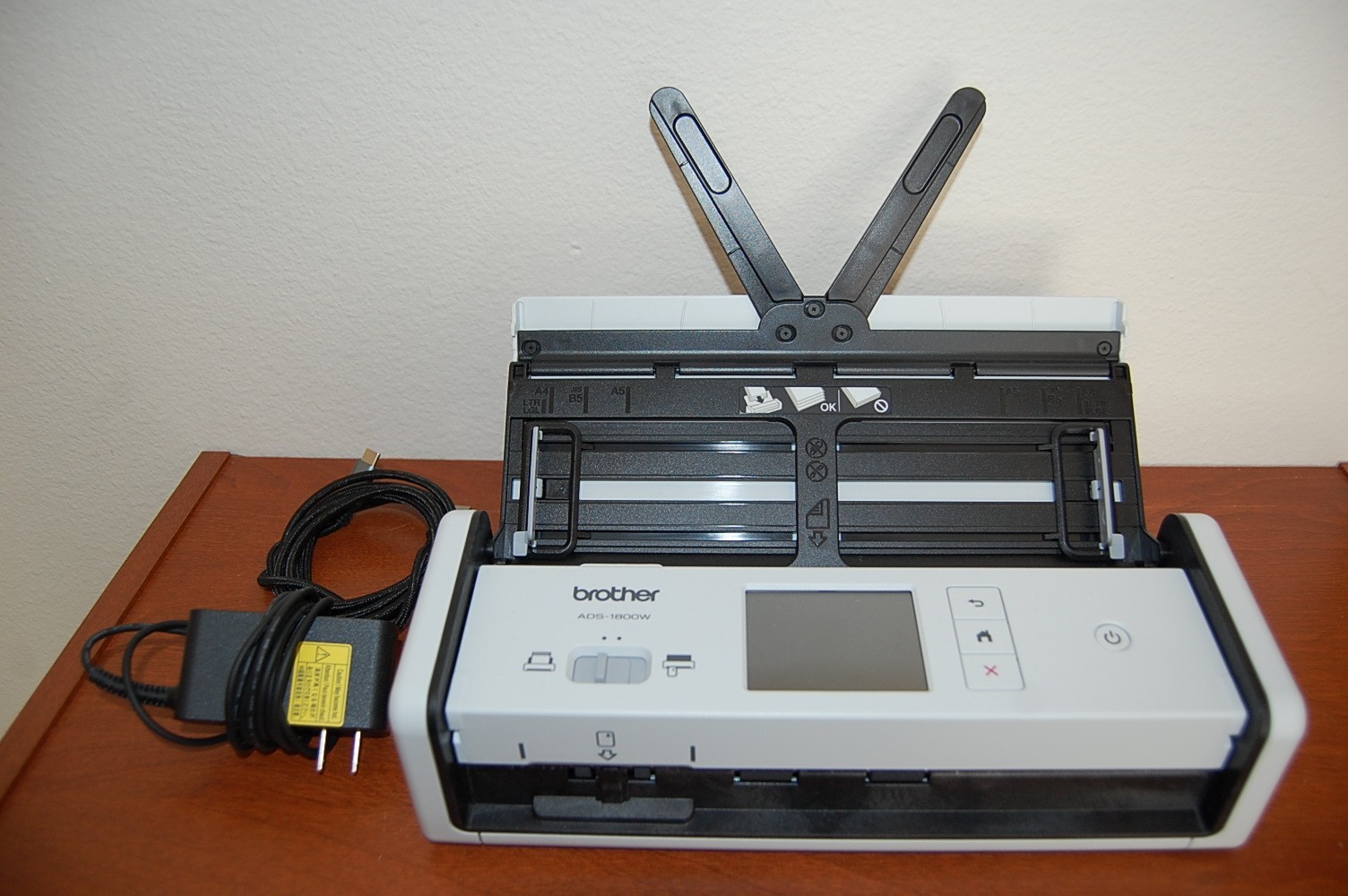 Brother ADS-1800W Wireless Compact Desktop Document Color Scanner ADS1800W
