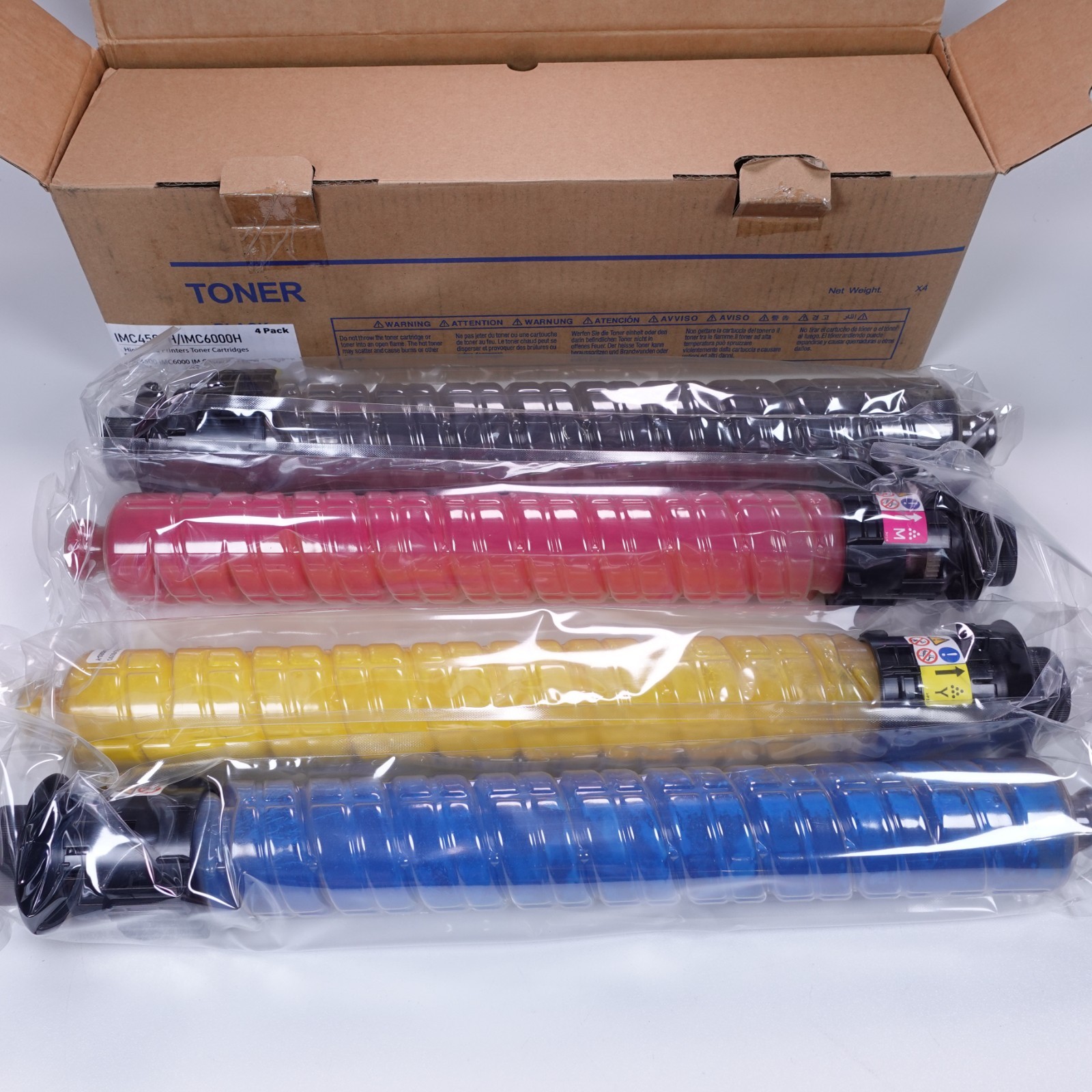 YiBoton Toner Cartridges Replacement for Ricoh IMC4500 IMC5500 IMC6000
