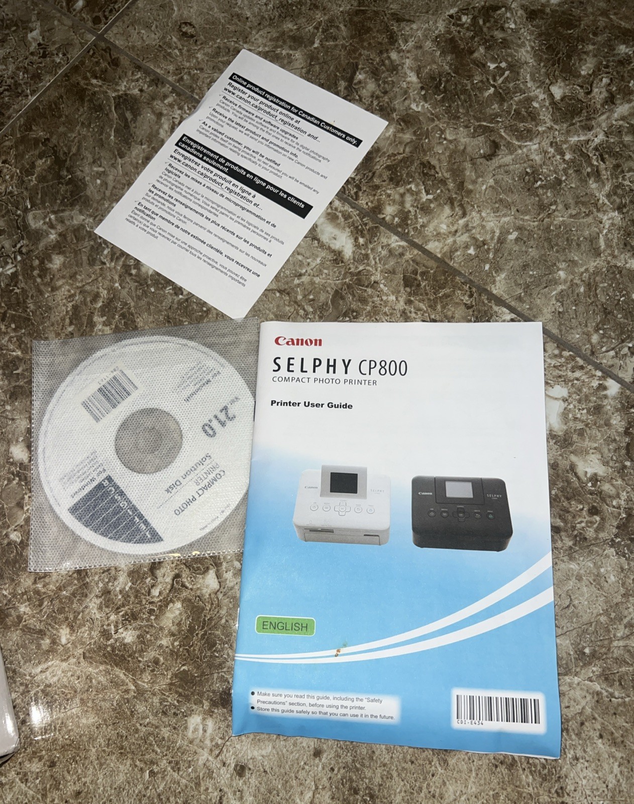 Canon SELPHY CP800 Compact Digital Photo Inkjet Printer – Excellent Condition
