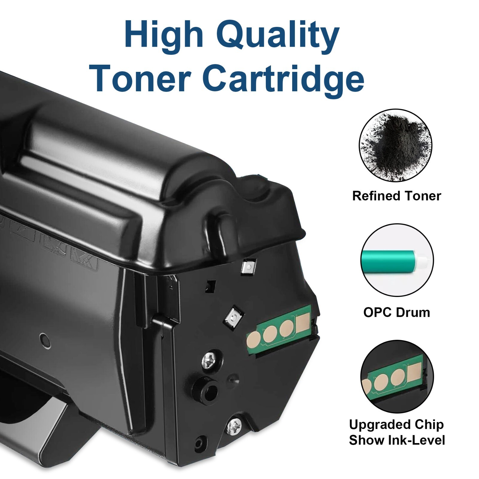 Black PB-211 Toner 1-Pack for Pantum M6552NW M6500NW M6600NW P2502W Printers